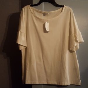 Bell sleeve tee by Nautica